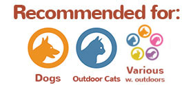 Dogs, Outdoor cats and various types with outdoor logo