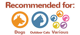 Dogs, Outdoor cats and various types logo